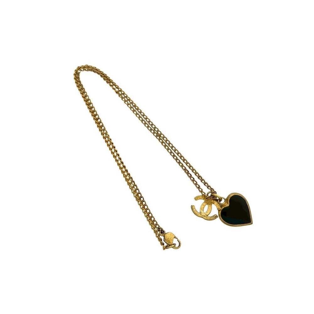 CHANEL Black Logo Necklace - Picture 4 of 4